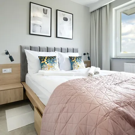 Lägenhet Apartamenty Sun&Snow W Obiekcie Porta Mare Kołobrzeg